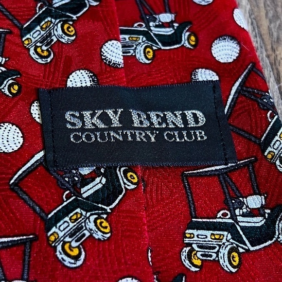 Vintage Golf ⛳️ Novelty Necktie 👔 - Picture 2 of 4